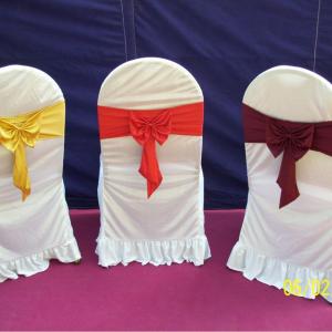 cushion chair cover with bow - butterfly model 