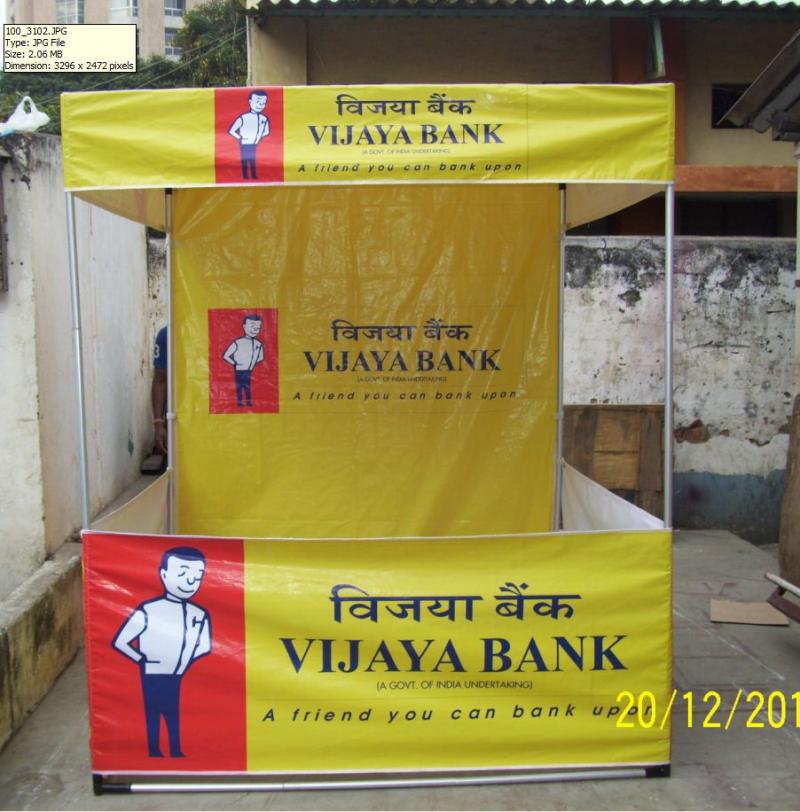 DEMO TENT 6 F X 6 FT WITH FLEX PRINT